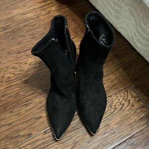 Worn once, coach boots